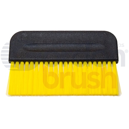 Gordon Brush 3-1/2x3/8 .010 Static Dissipative Nylon Bristle Short Handle Brush, PK6 900437ESD-010